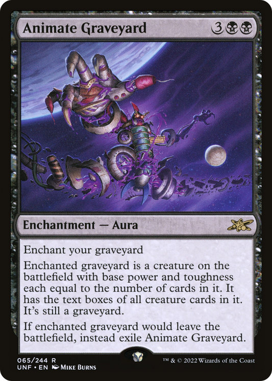 Animate Graveyard (UNF-065) - Unfinity