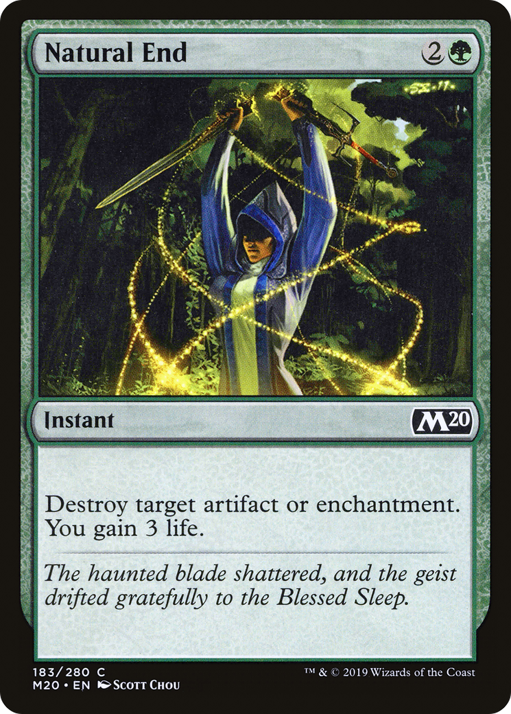 Natural End (M20-183) - Core Set 2020