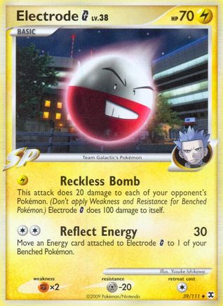 Electrode G 039/111 - Rising Rivals Reverse Holofoil