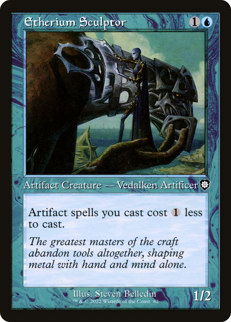 Etherium Sculptor (Retro Frame) (BRC-082) - The Brothers' War Commander