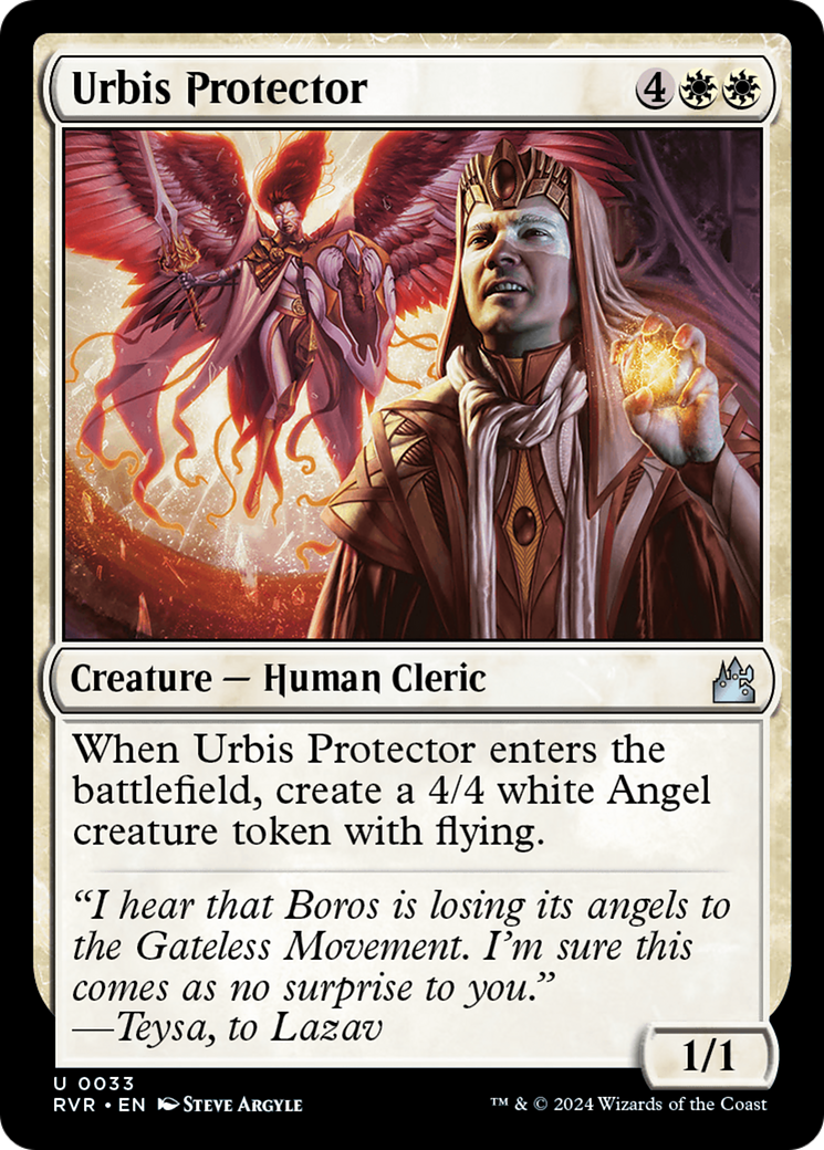 Urbis Protector (RVR-033) - Ravnica Remastered