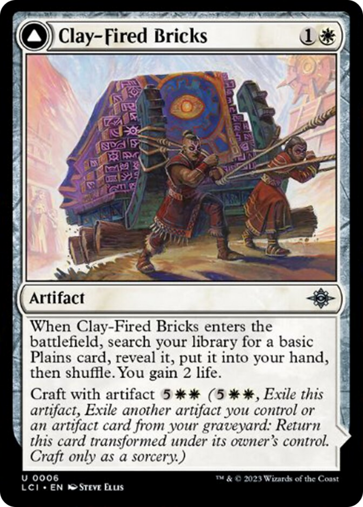 Clay-Fired Bricks // Cosmium Kiln (LCI-006) - The Lost Caverns of Ixalan Foil