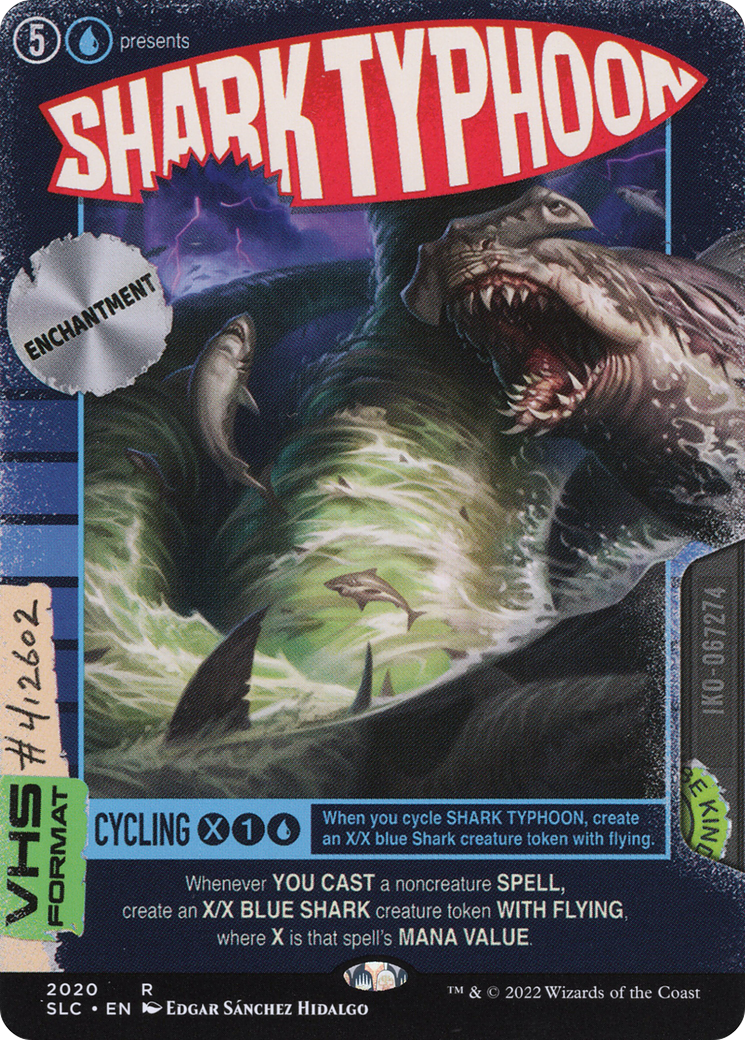 Shark Typhoon (SLC-2020) - Secret Lair 30th Anniversary Countdown Kit (Borderless) Foil