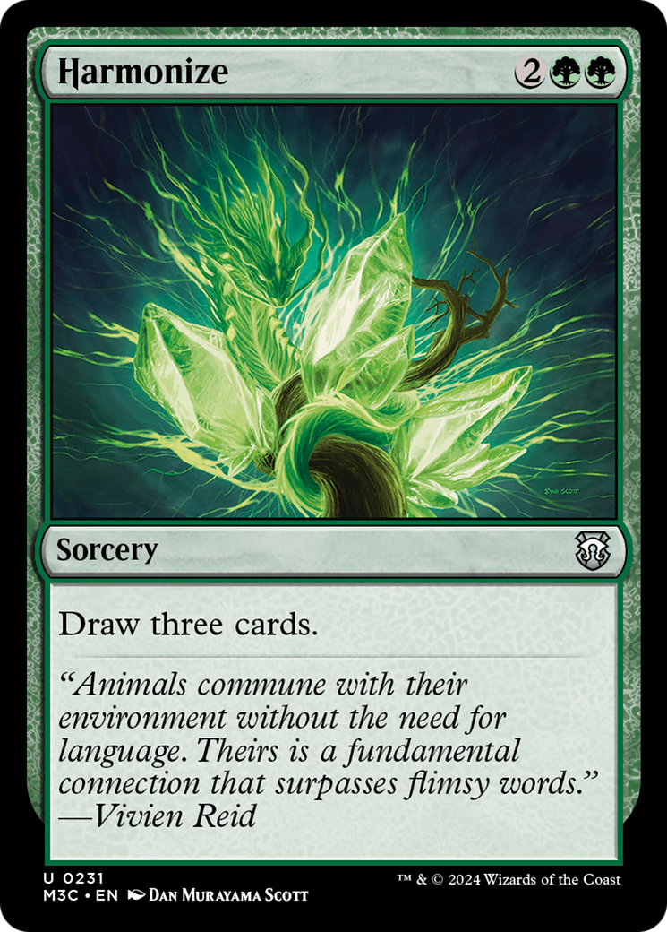 Harmonize (M3C-231) - Modern Horizons 3 Commander