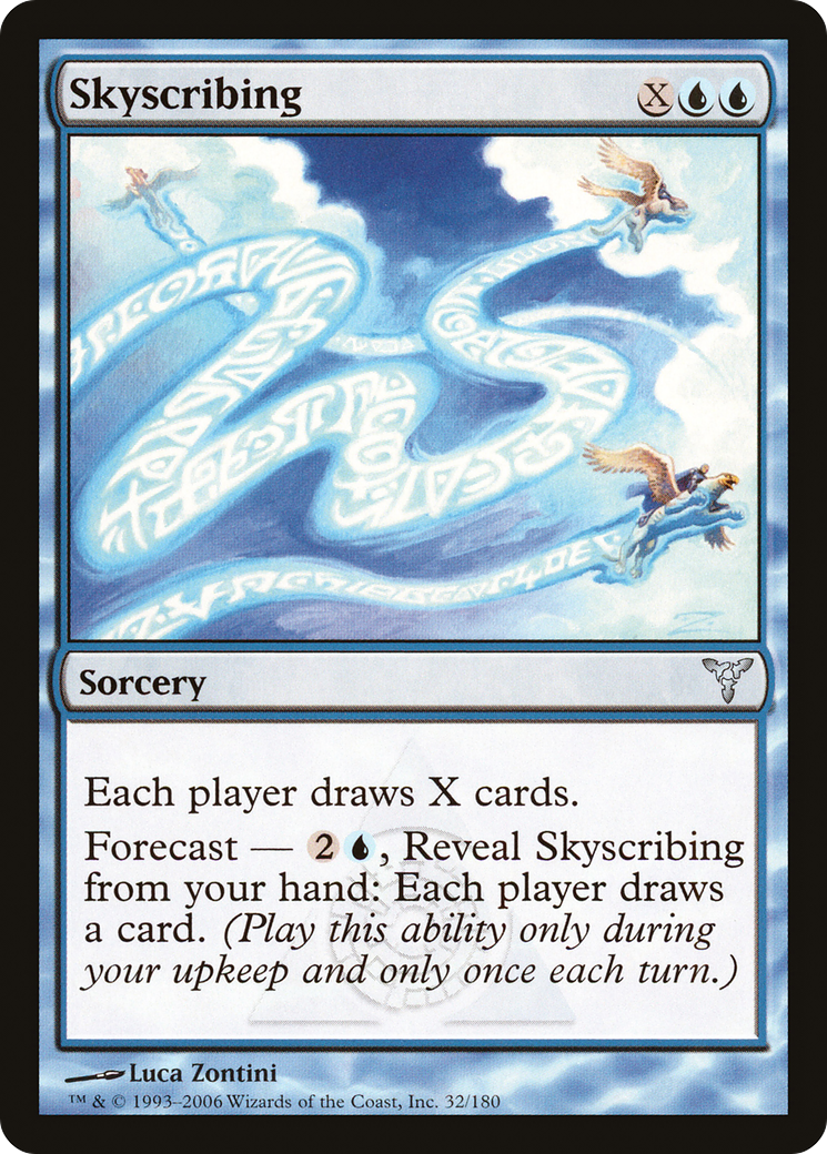 Skyscribing (DIS-032) - Dissension Foil
