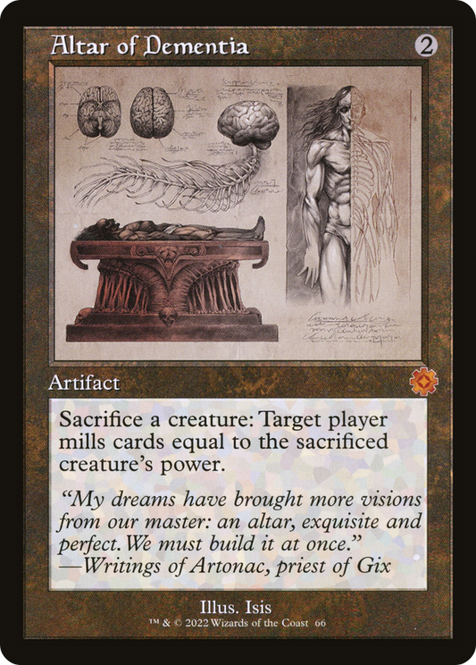 Altar of Dementia (BRR-066) - The Brothers' War Retro Artifacts
