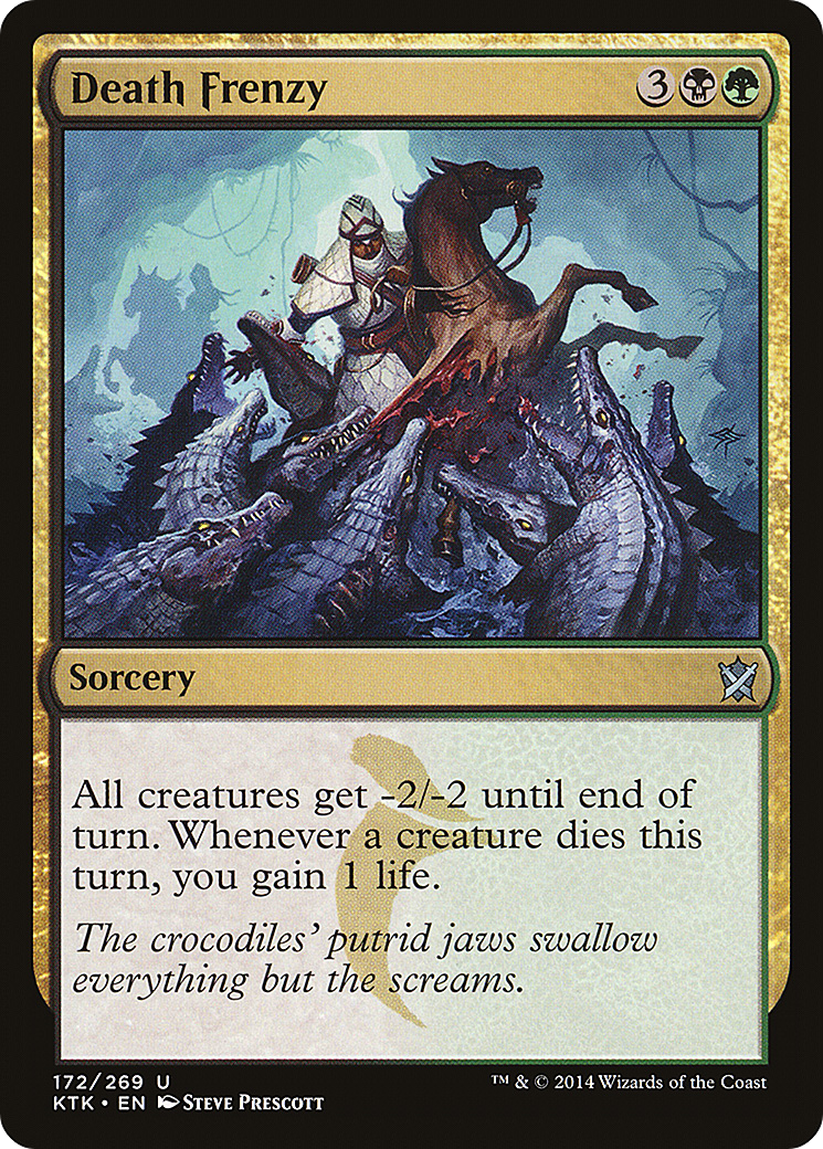 Death Frenzy (KTK-172) - Khans of Tarkir