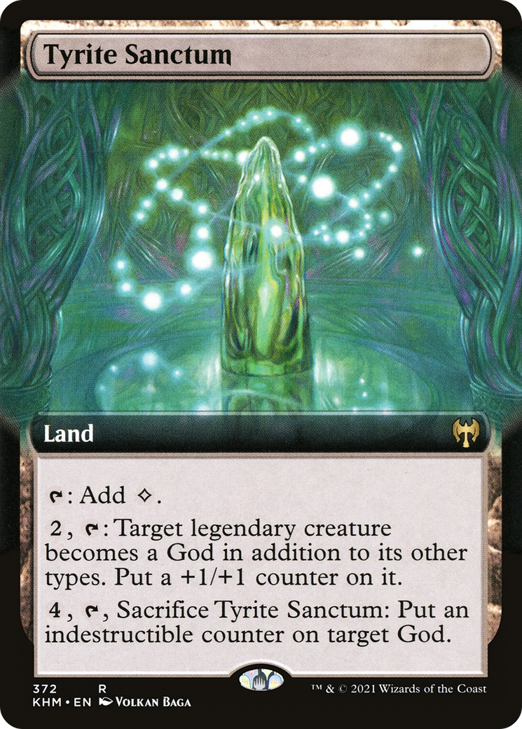 Tyrite Sanctum (KHM-372) - Kaldheim: (Extended Art) Foil