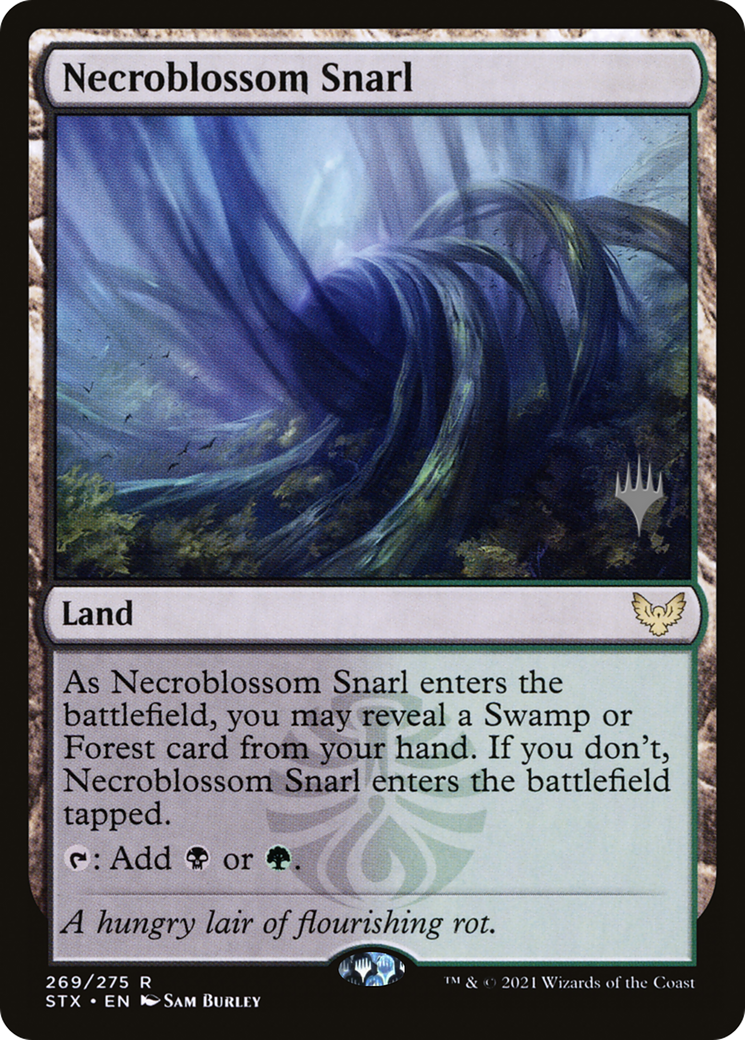 Necroblossom Snarl (PPSTX-269P) - Strixhaven: School of Mages Promos Foil