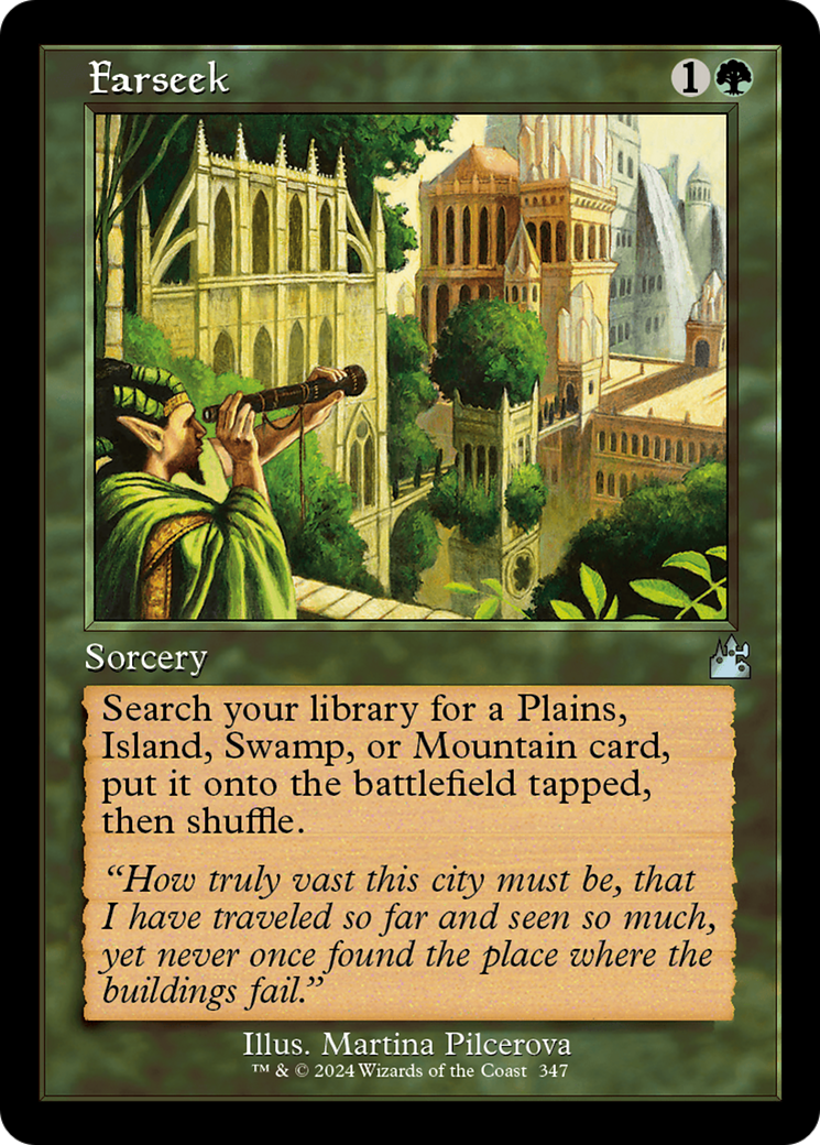 Farseek (RVR-347) - Ravnica Remastered Foil