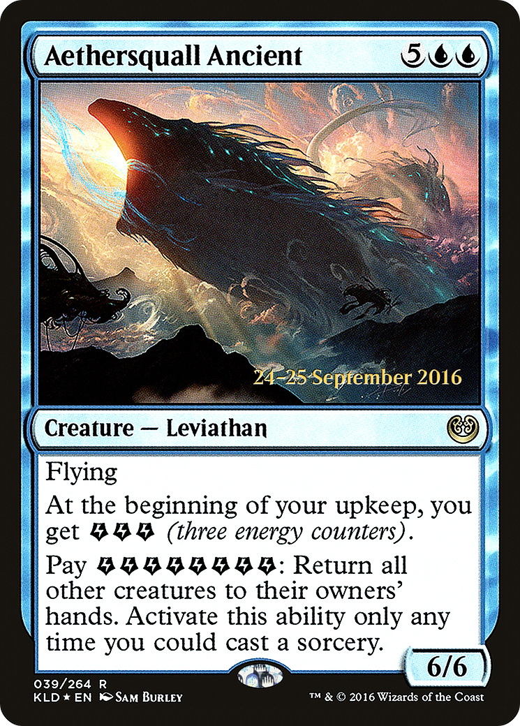 Aethersquall Ancient (PRE-39S) - Kaladesh Promos Foil
