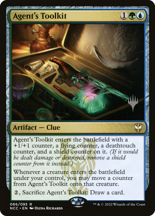 Agent's Toolkit (PPSNC-066) - New Capenna Commander Promos Foil