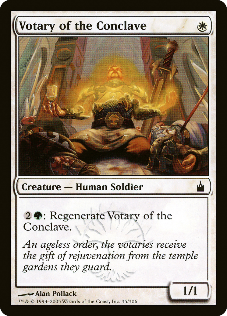 Votary of the Conclave (RAV-035) - Ravnica: City of Guilds Foil