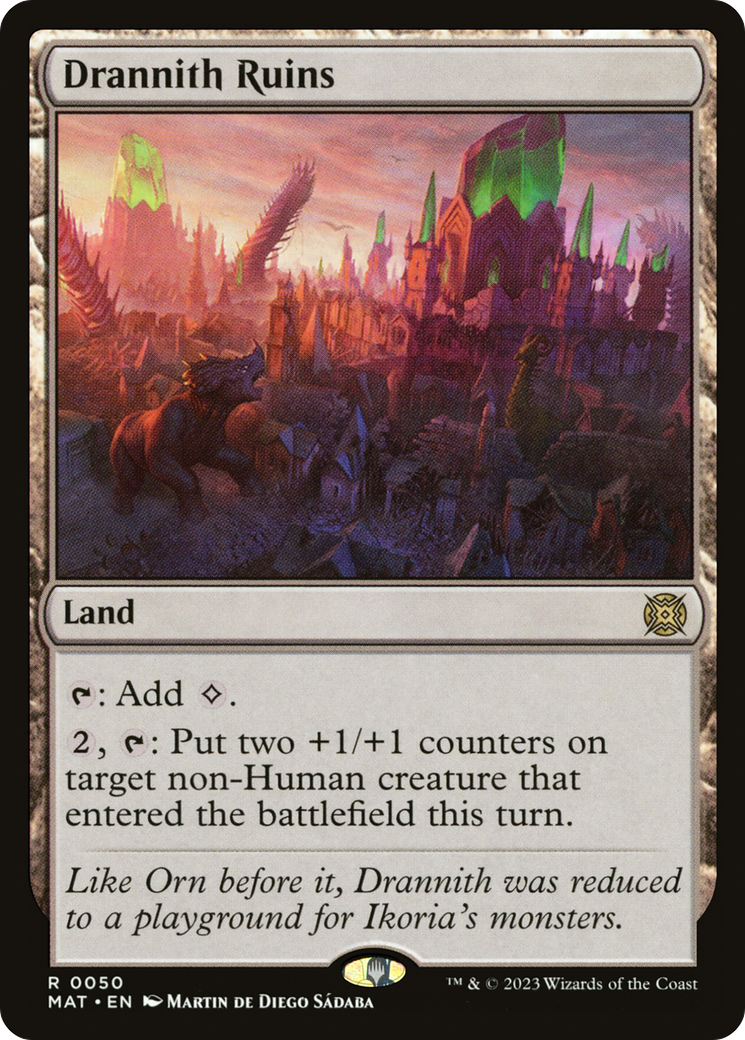 Drannith Ruins (MAT-050) - March of the Machine: The Aftermath