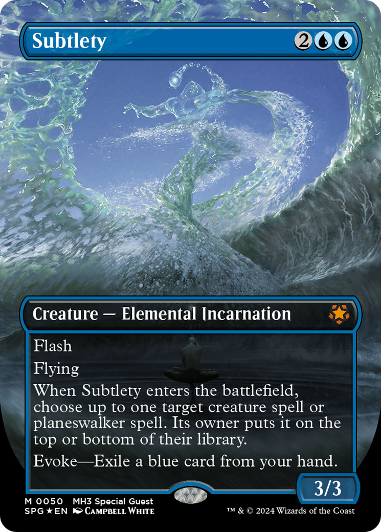 Subtlety (SPG-050) - Special Guests (Borderless) Foil