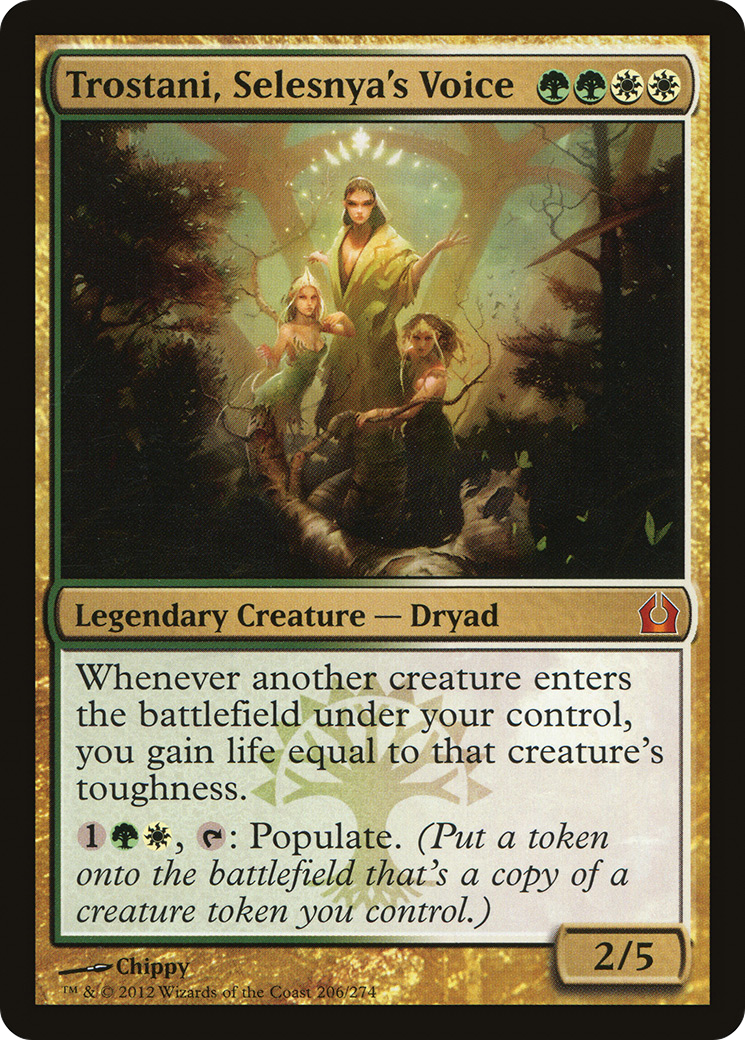 Trostani, Selesnya's Voice (RTR-206) - Return to Ravnica Foil