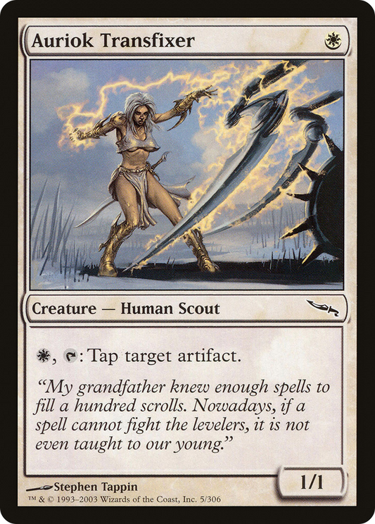 Auriok Transfixer (MRD-005) - Mirrodin Foil