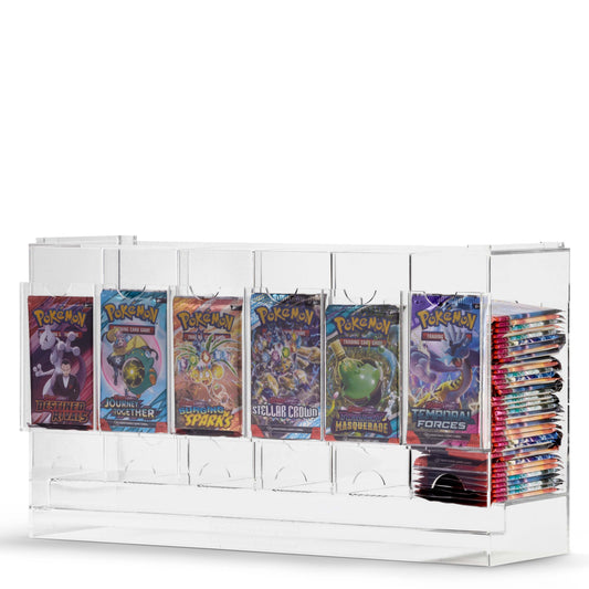 Acrylic Booster Pack Dispenser