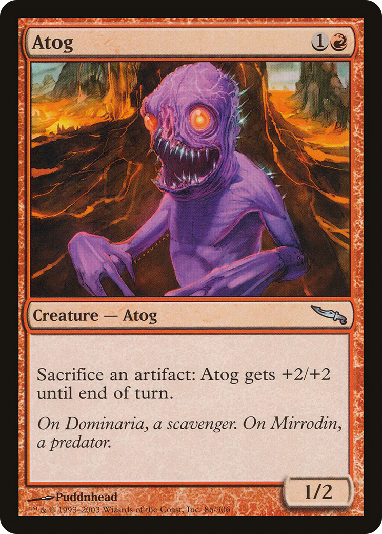 Atog (MRD-086) - Mirrodin