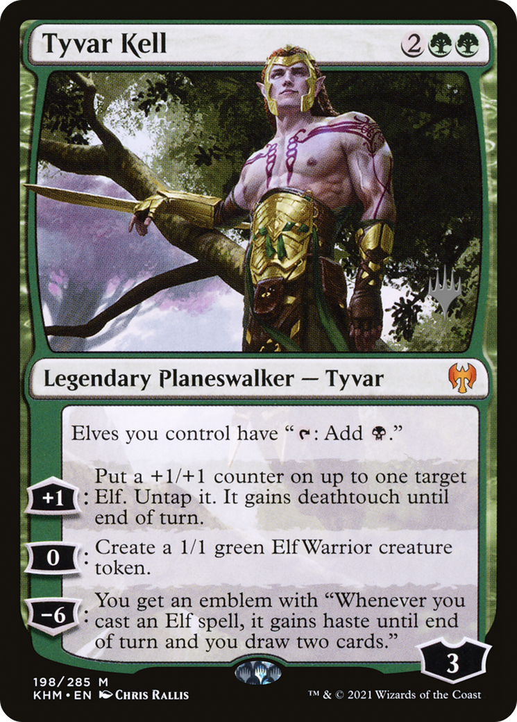 Tyvar Kell (PPKHM-198P) - Kaldheim Promos Foil
