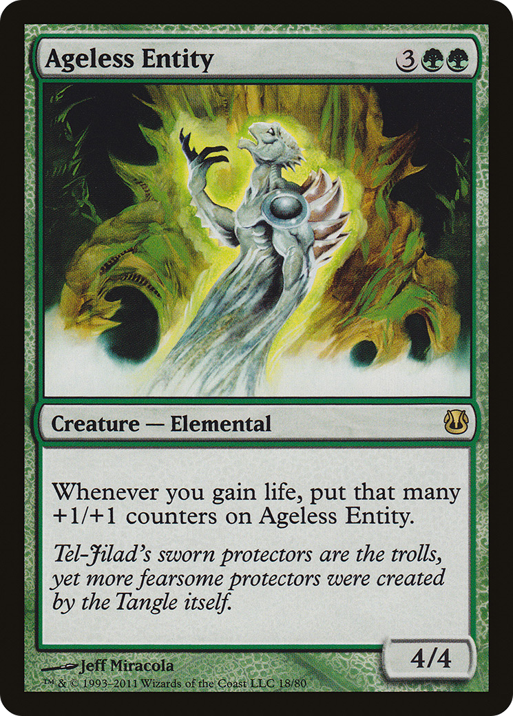 Ageless Entity (DDH-018) - Duel Decks: Ajani vs. Nicol Bolas