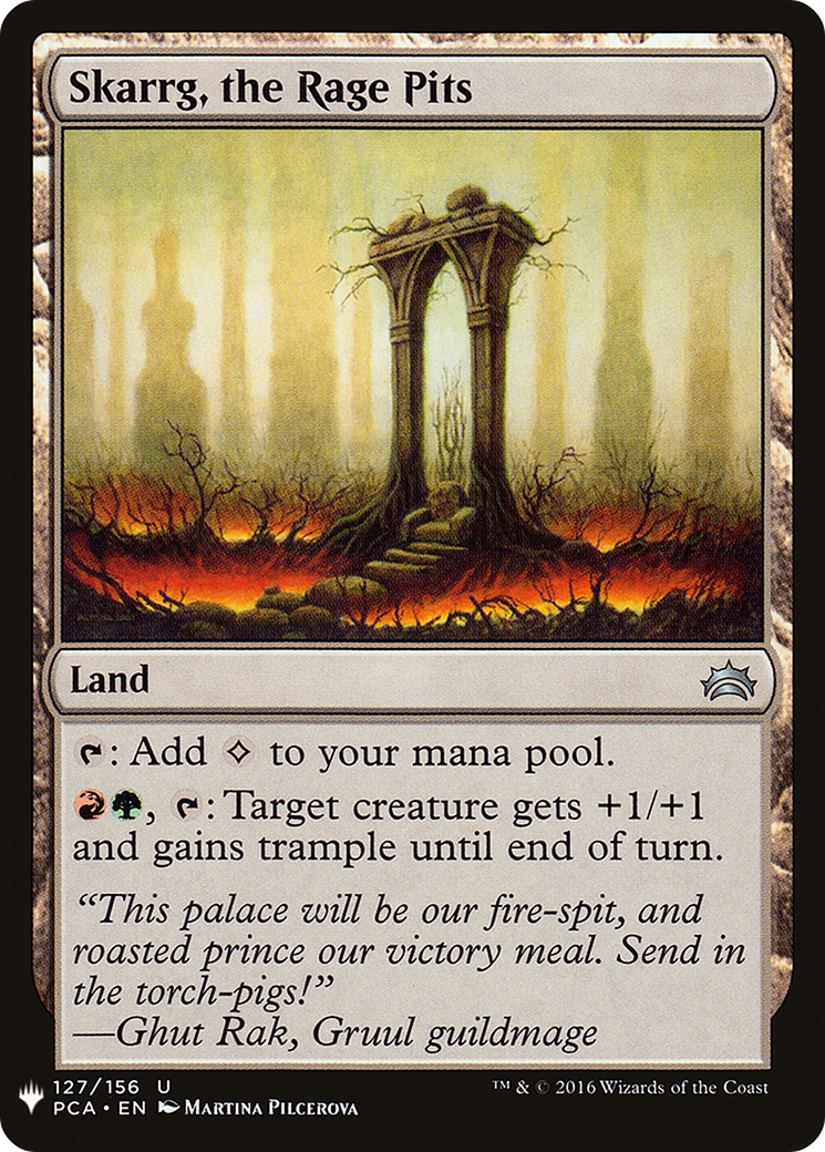 Skarrg, the Rage Pits (LIST-PCA-127) - The List