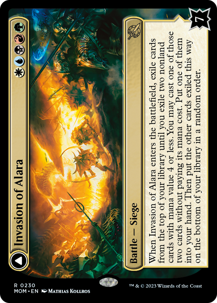 Invasion of Alara // Awaken the Maelstrom (MOM-230) - March of the Machine
