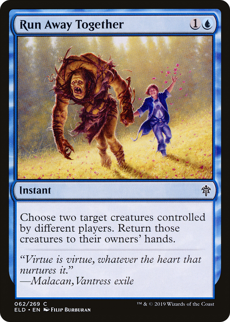 Run Away Together (ELD-062) - Throne of Eldraine