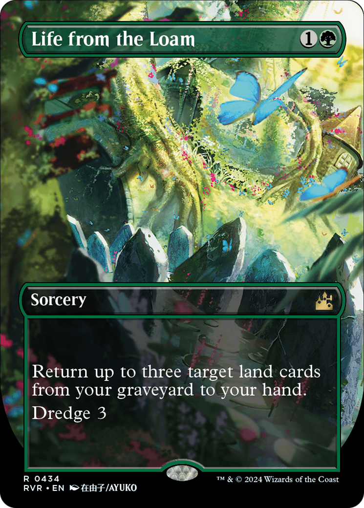 Life from the Loam (RVR-434) - Ravnica Remastered (Borderless) Foil