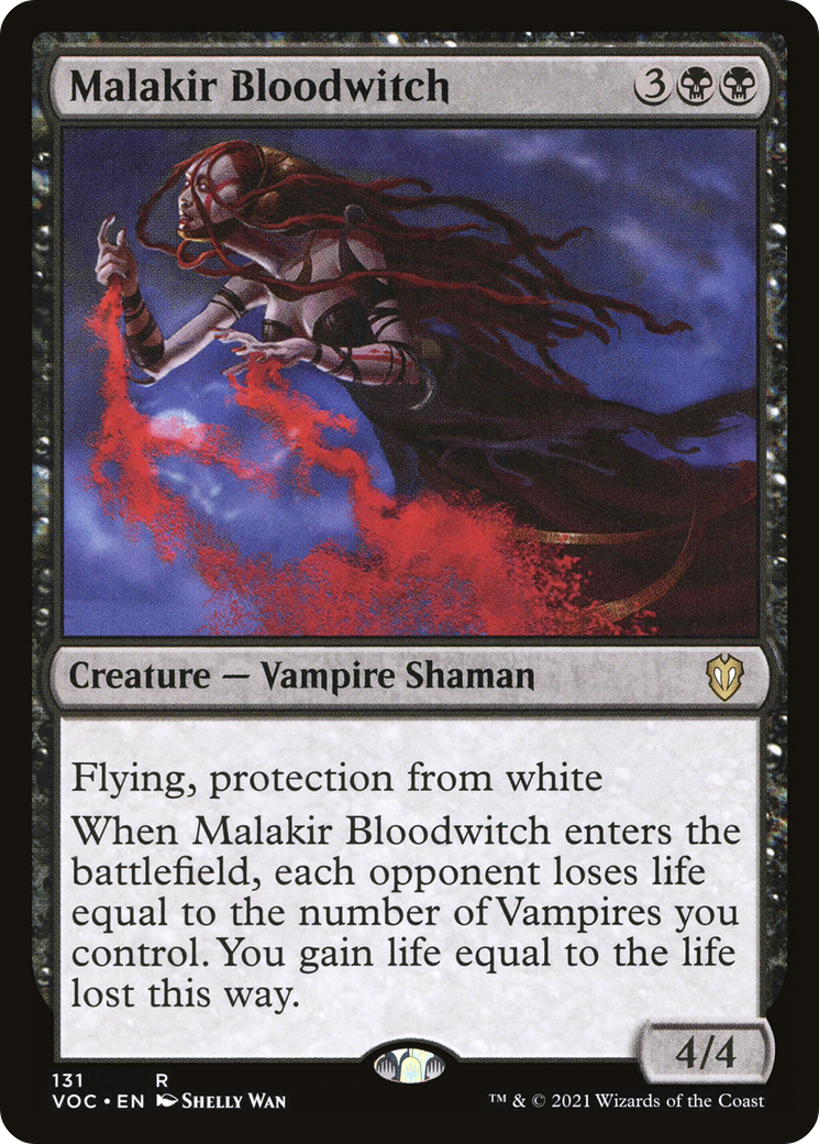 Malakir Bloodwitch (VOC-131) - Crimson Vow Commander