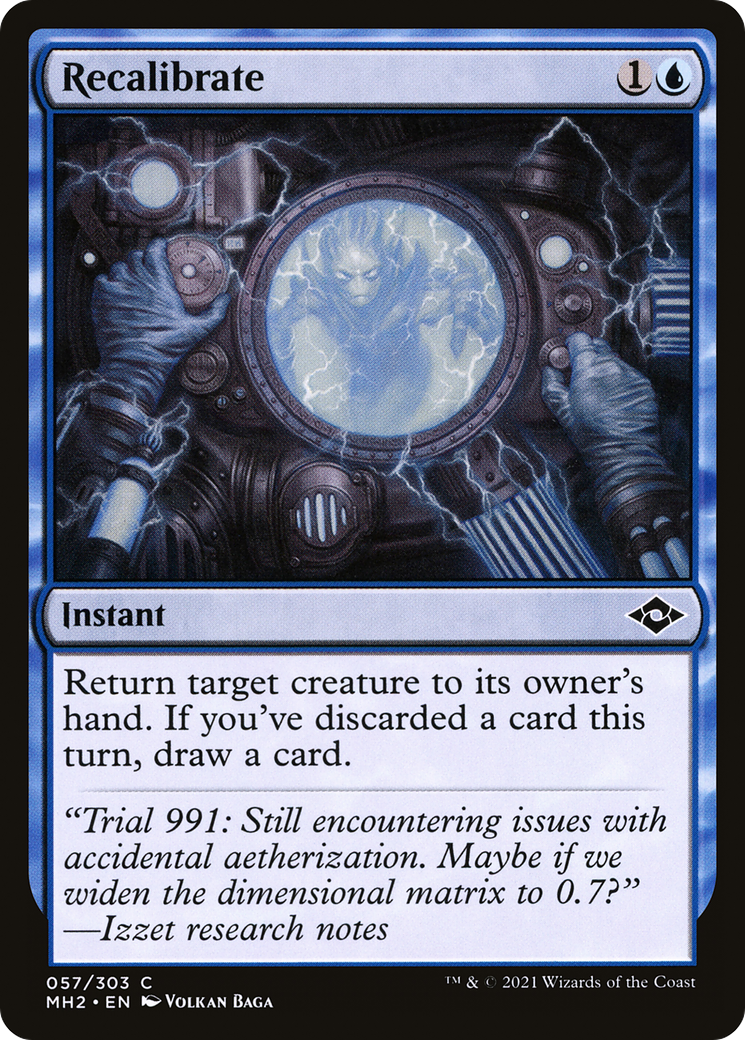 Recalibrate (MH2-057) - Modern Horizons 2 Foil