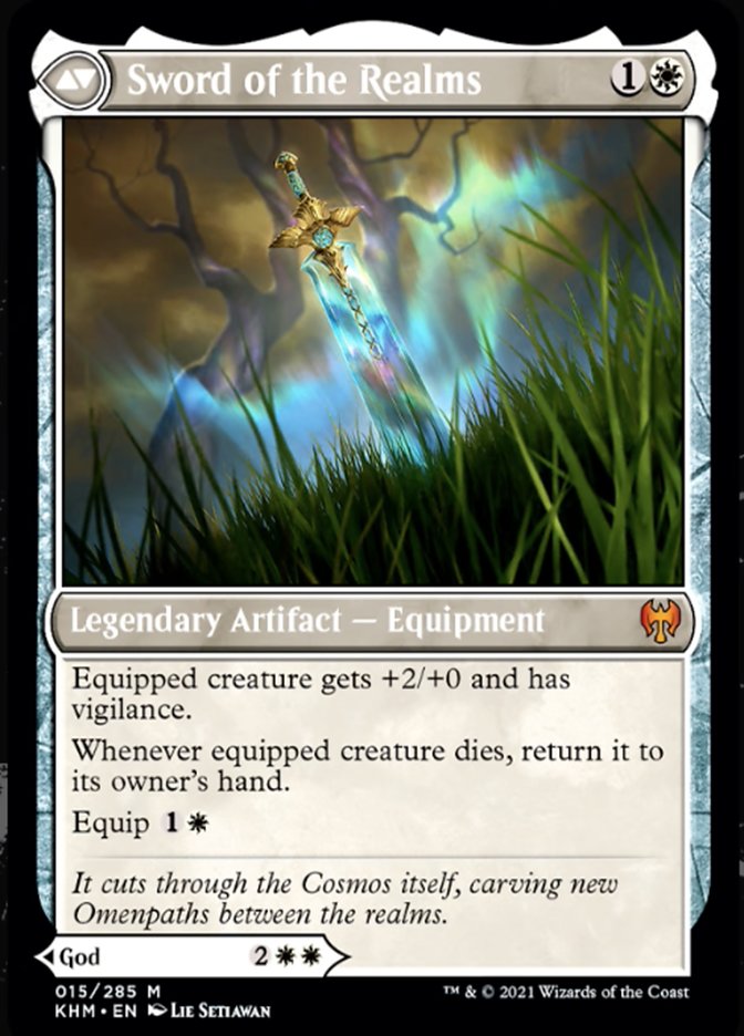 Halvar, God of Battle // Sword of the Realms (KHM-015) - Kaldheim Foil