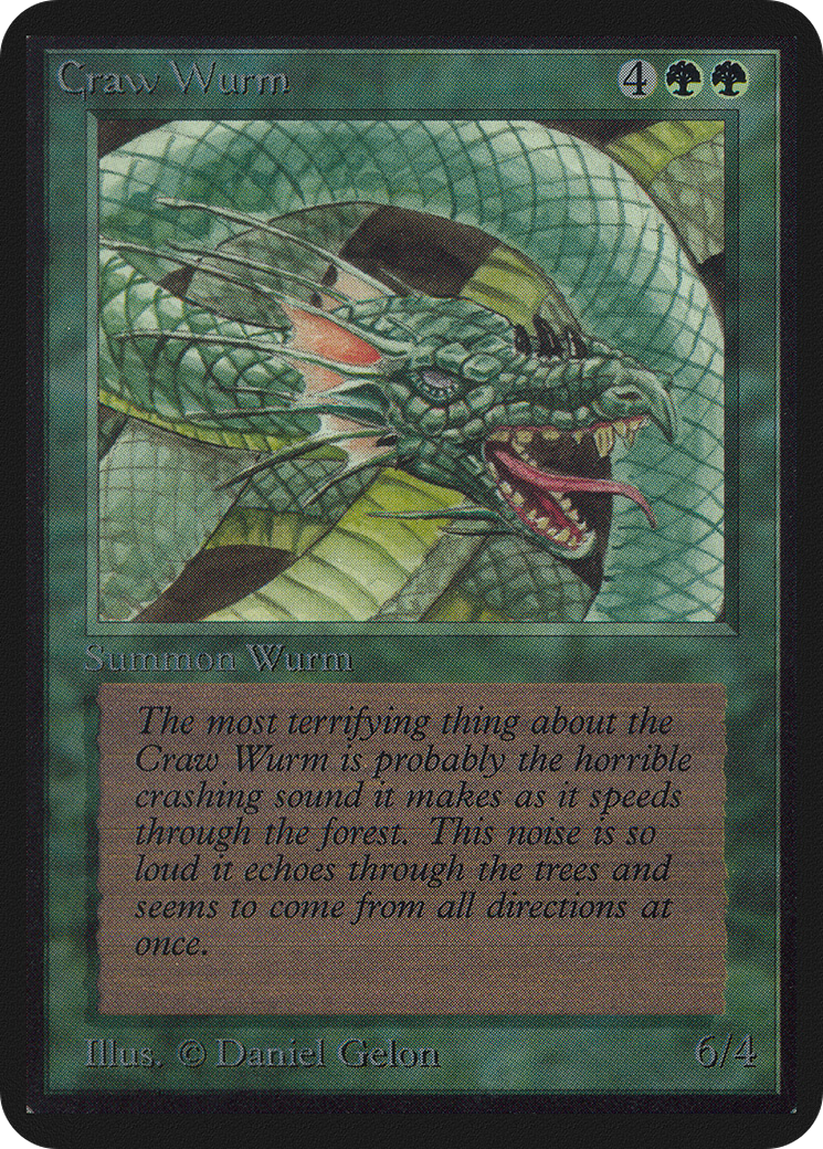 Craw Wurm (LEA-) - Limited Edition Alpha