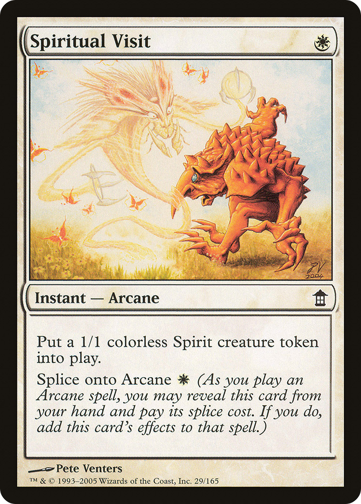 Spiritual Visit (SOK-029) - Saviors of Kamigawa Foil