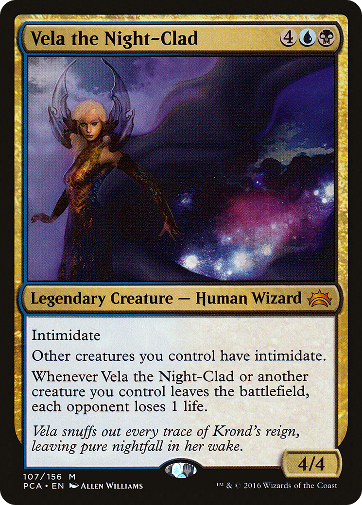 Vela the Night-Clad (PCA-107) - Planechase Anthology