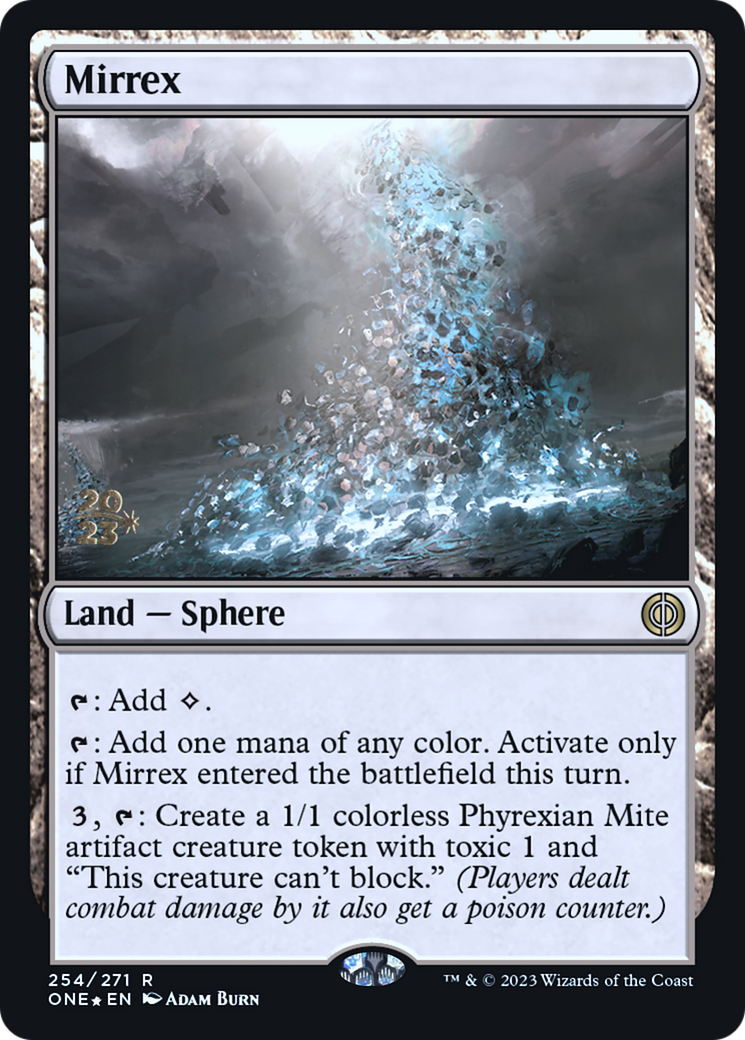 Mirrex (PRE-254S) - Phyrexia: All Will Be One Promos Foil