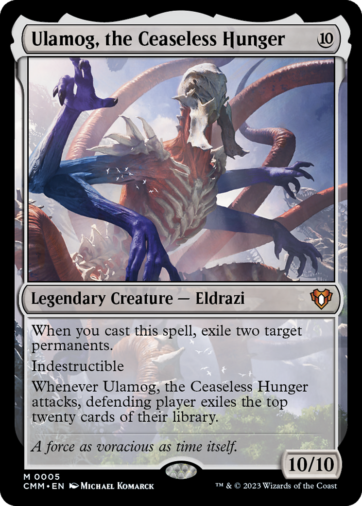 Ulamog, the Ceaseless Hunger (CMM-005) - Commander Masters