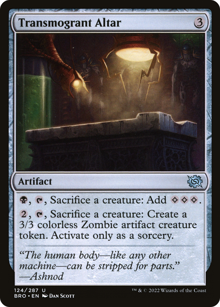 Transmogrant Altar (BRO-124) - The Brothers' War