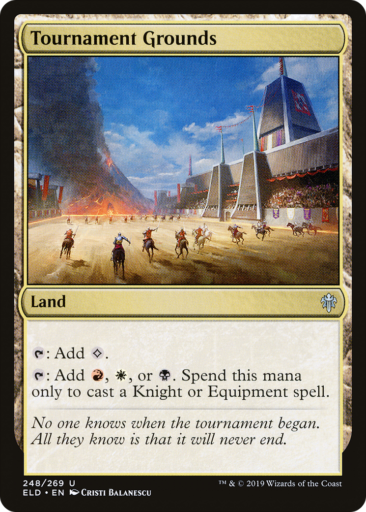 Tournament Grounds (ELD-248) - Throne of Eldraine