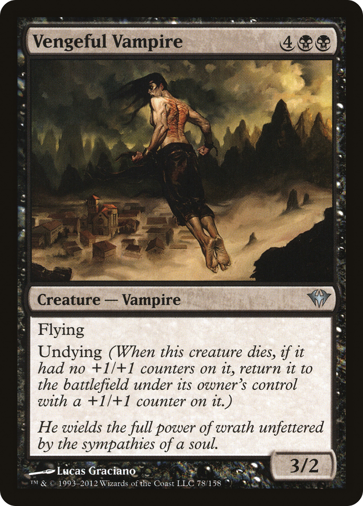 Vengeful Vampire (DKA-078) - Dark Ascension