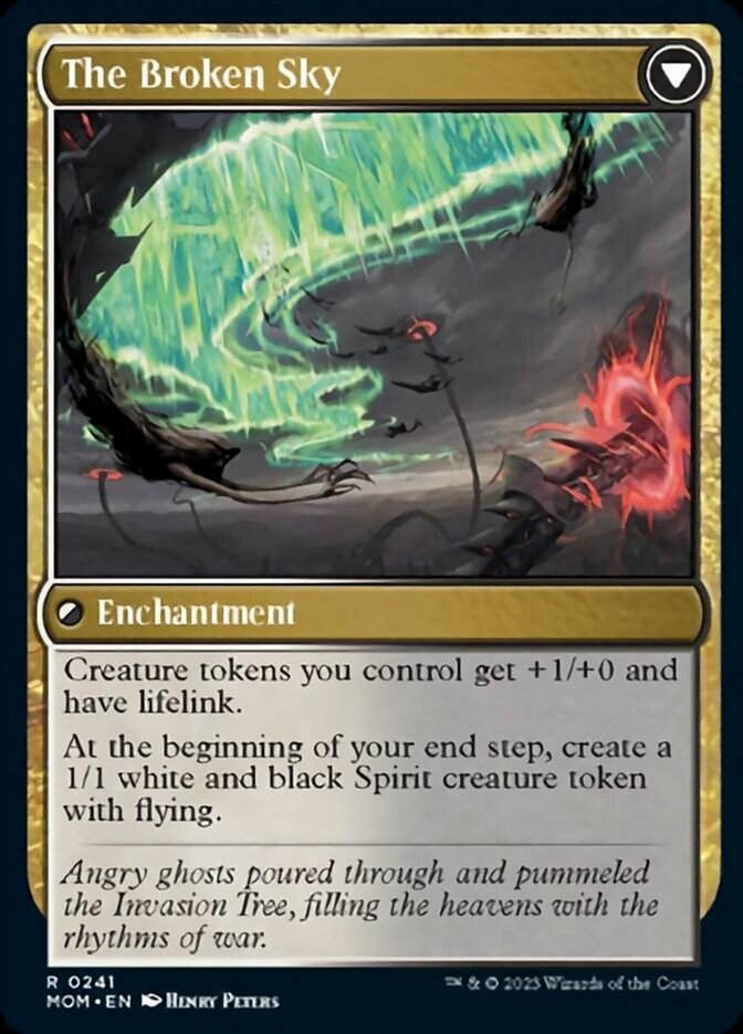 Invasion of Tolvada // The Broken Sky (MOM-241) - March of the Machine Foil