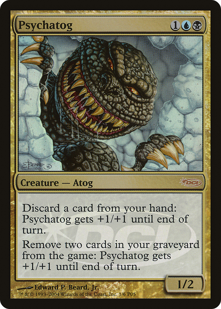 Psychatog (MPRP-001) - Magic Player Rewards 2005 Foil