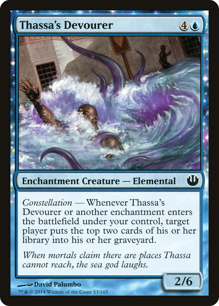 Thassa's Devourer (JOU-053) - Journey into Nyx: (enchantment) Foil