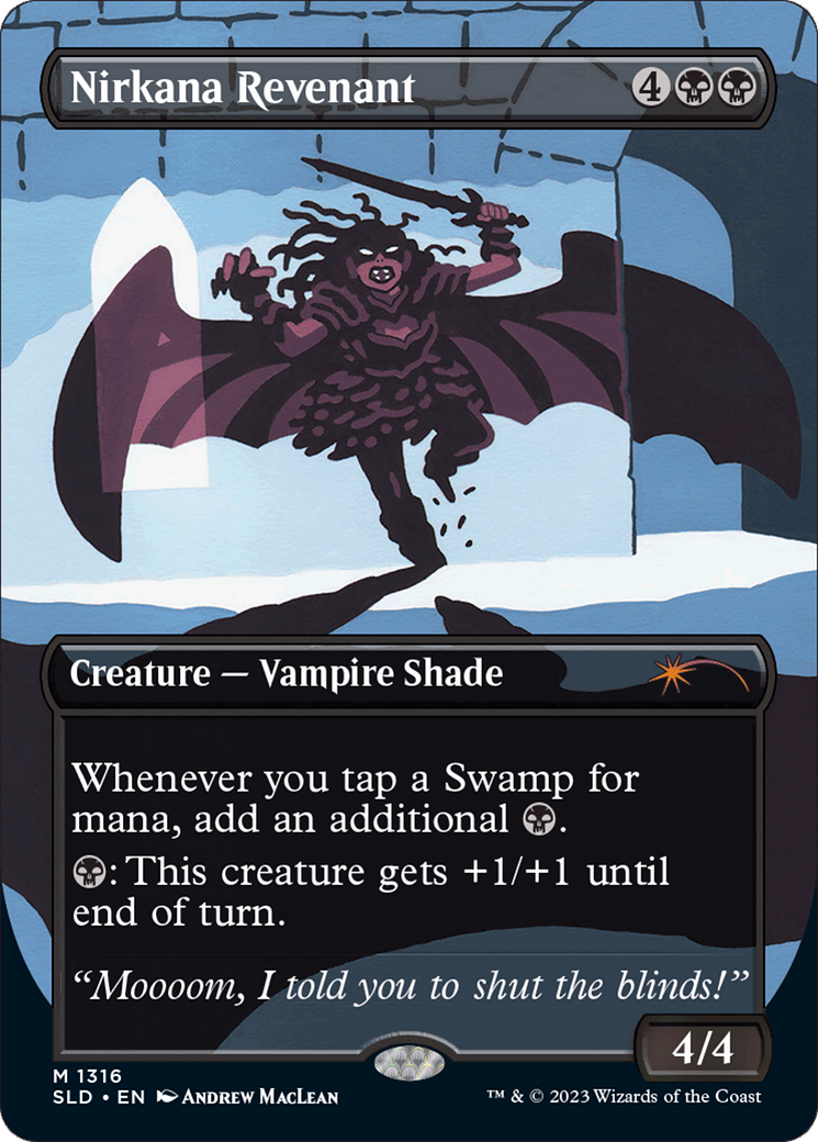 Nirkana Revenant (SLD-1316) - Secret Lair Drop (Borderless) Foil