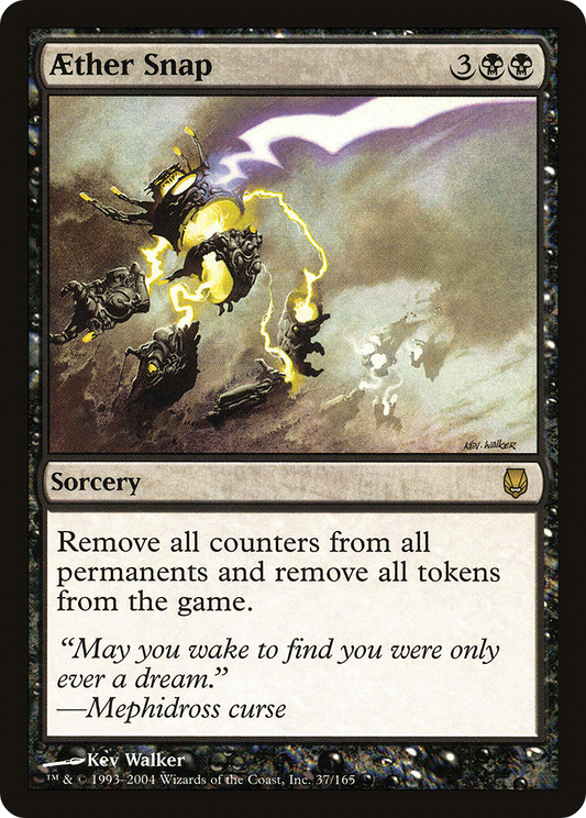 Aether Snap (DST-037) - Darksteel