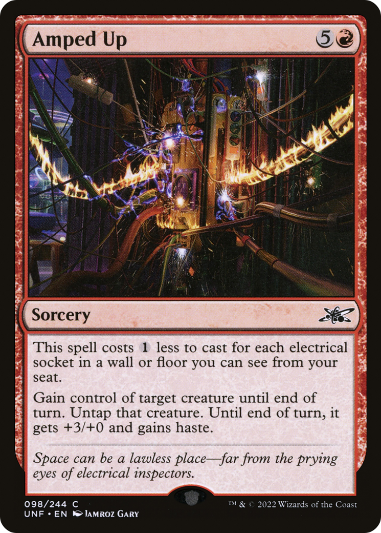 Amped Up (UNF-098) - Unfinity Foil