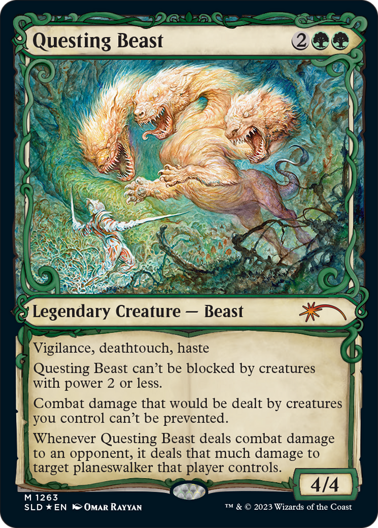 Questing Beast (SLD-1263) - Secret Lair Drop: (Showcase) Foil