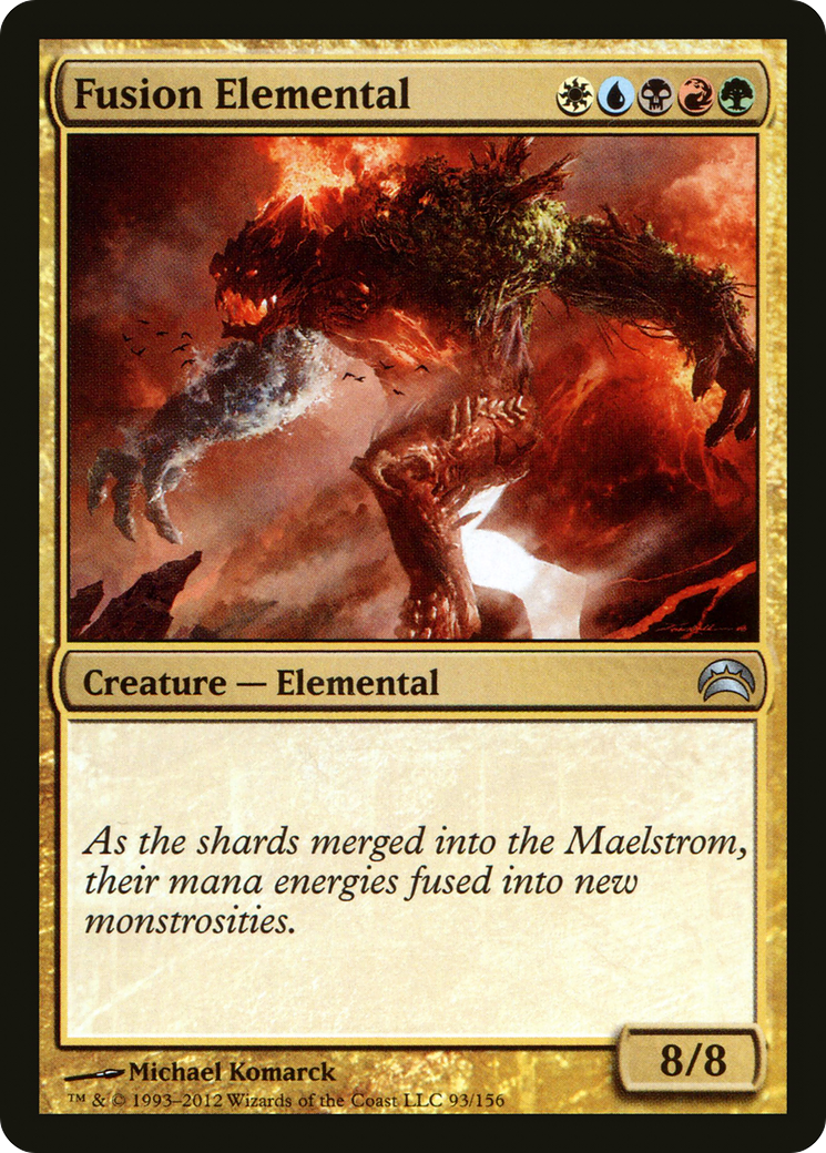 Fusion Elemental (PC2-093) - Planechase 2012 Foil