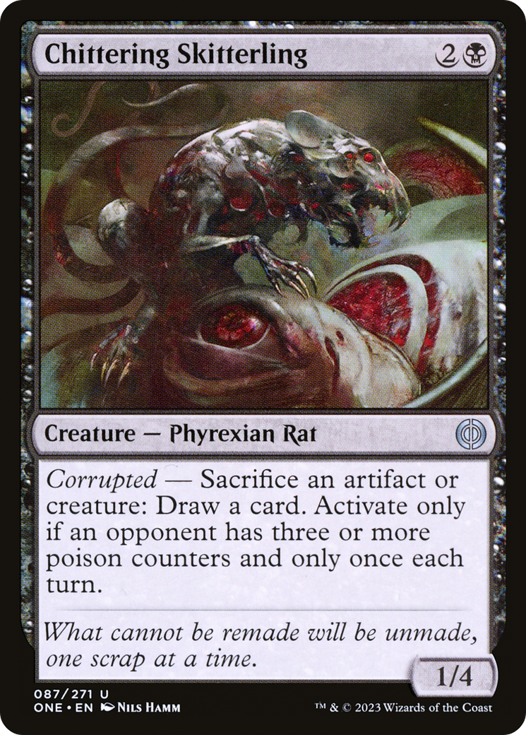 Chittering Skitterling (ONE-087) - Phyrexia: All Will Be One