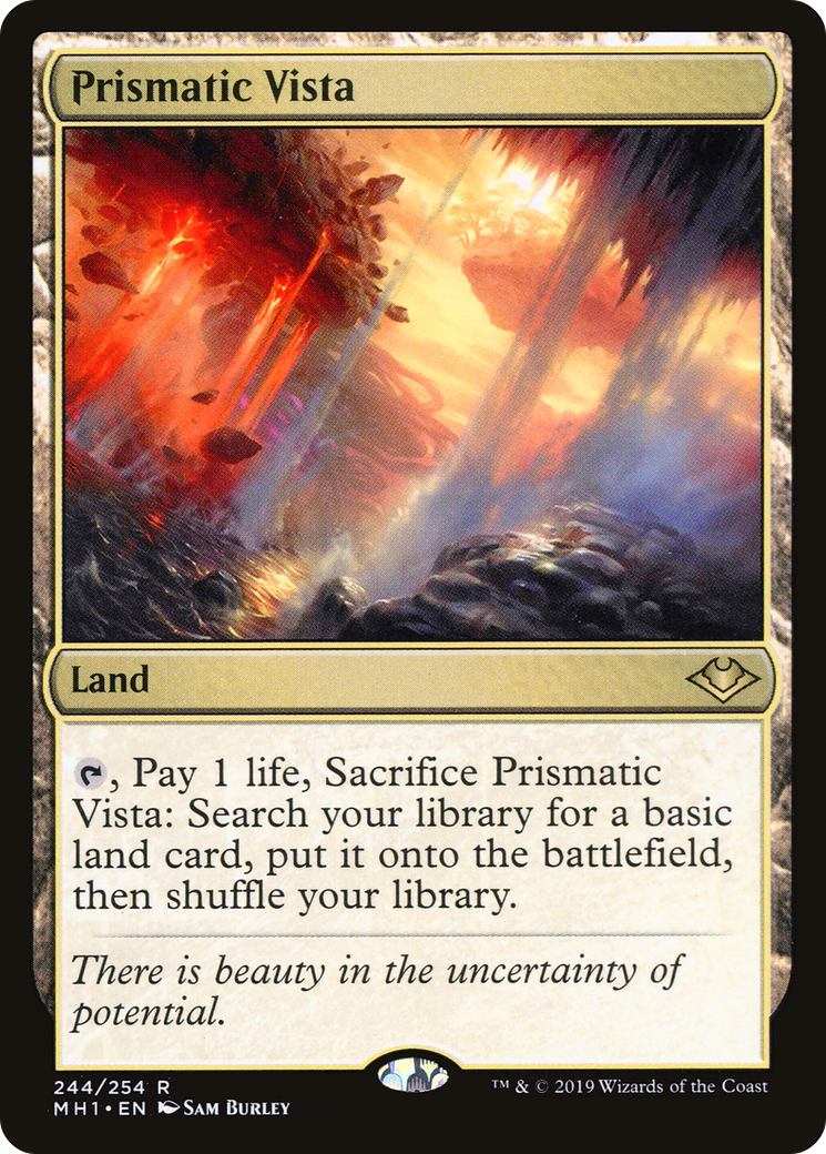 Prismatic Vista (MH1-244) - Modern Horizons Foil